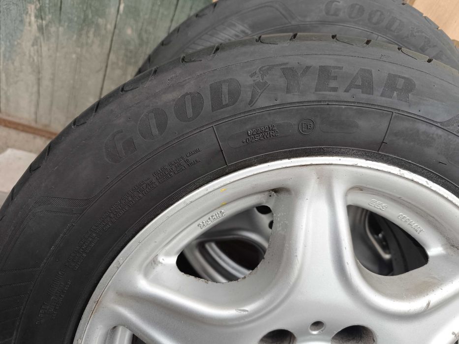 Лети джанти BBS с гуми 15"  7 j*115 vw mercedes