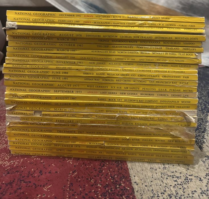 National Geographic списания (ретро)