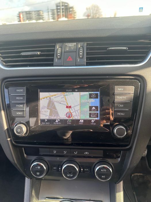 Modul navigatie torpedou skoda octavia 3 5E0035874A