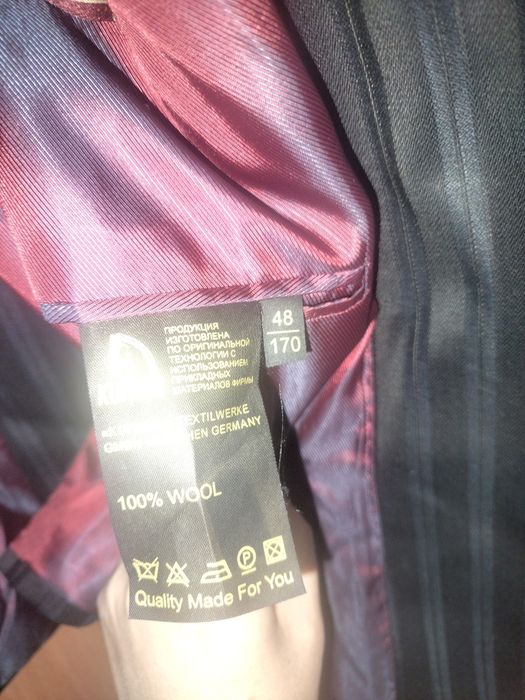 Мужской брендовые пиджак VAN CLIFF