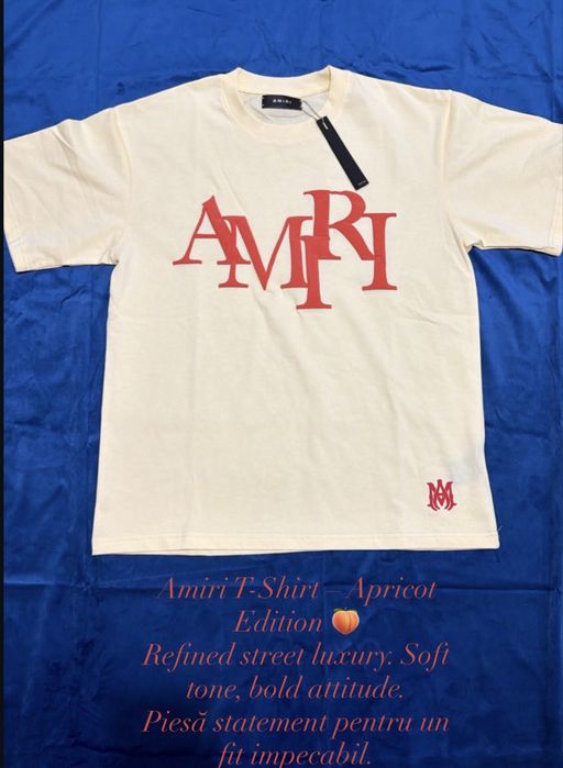 T shirt amiri apricot