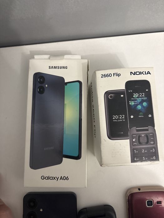 Самсунг А 06 , нокиа и самсунг