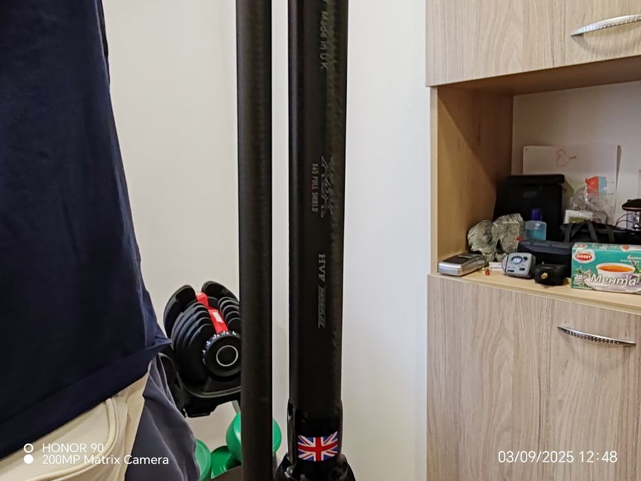 пръчка Daiwa BasiaAIR X45 13ft 3.75lbs
+ калъф подарък!!!
пръчка Daiwa