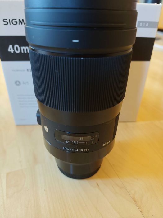 обектив Sigma 40mm f/1.4 DG HSM Art за Sony E