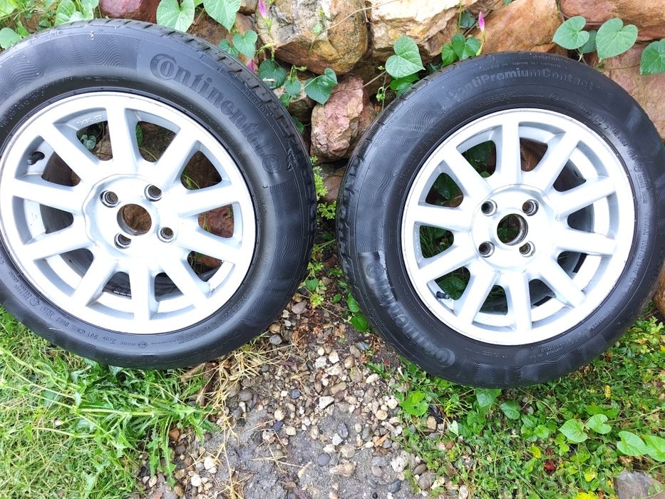 Комплект 4 алуминиеви джанти 15" с летни гуми 195/65 R15