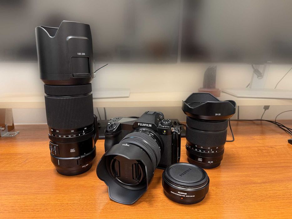 Fujifilm GFX 100S + Обективи