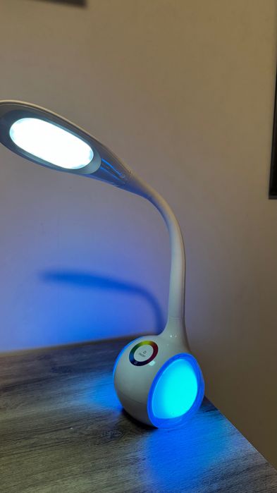 LED настолна лампа CristalRecord, 5 W, 350 lm, 5000ºK, RGB