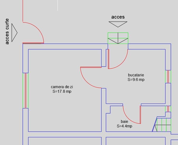 Proprietar - închiriez apartament cu o cameră