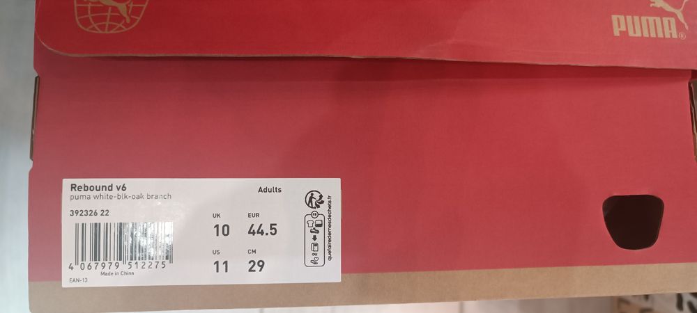 PUMA кожени сникърси почти нови, номер 44.5