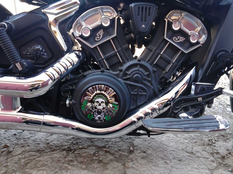 Indian Scout Bobber Twenty 2022,Custom, 15000km