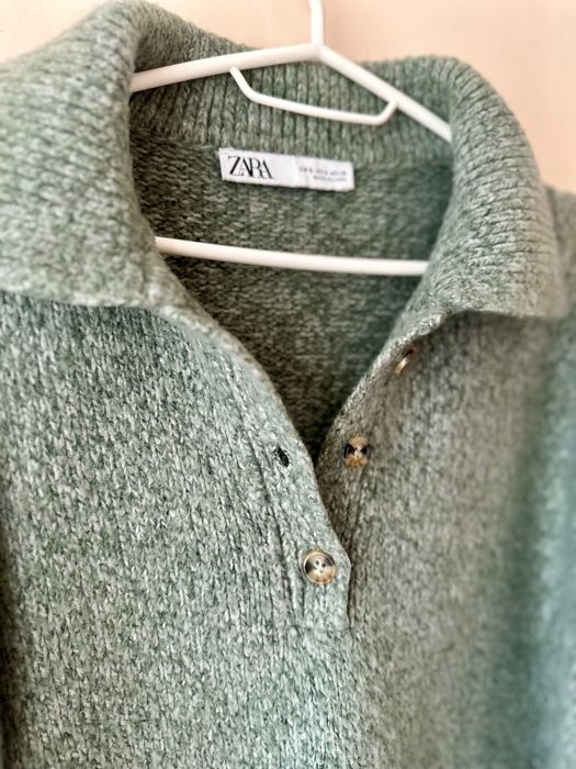 Джемпер ZARA oversized свободен плетен