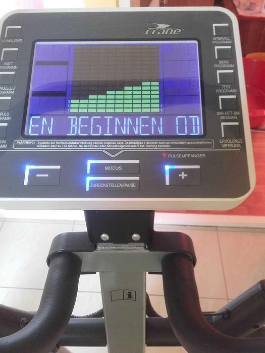 Bicicleta fitness eliptica Crane digital din Germania