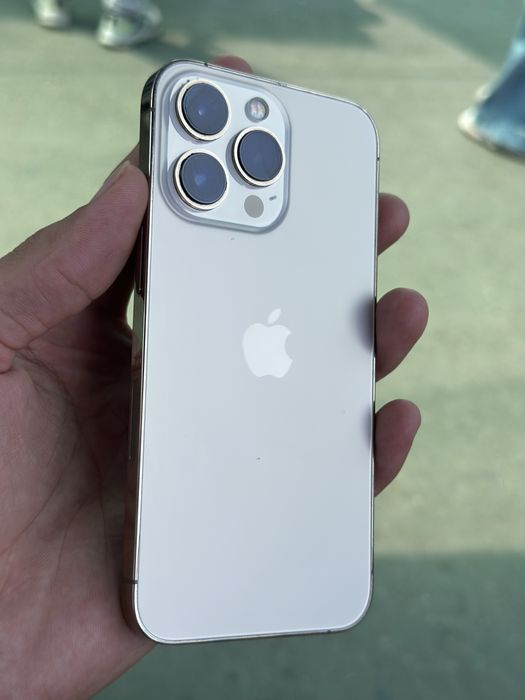Iphone 13 pro gold rang 128 gb  batareya 100%