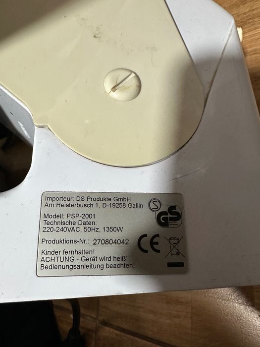 Presă profesională cu abur ProSteam PSP-2001