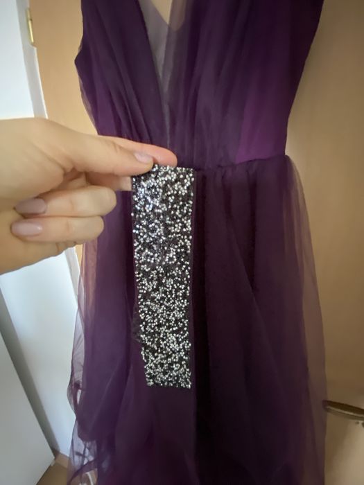 Rochie de seara din voal