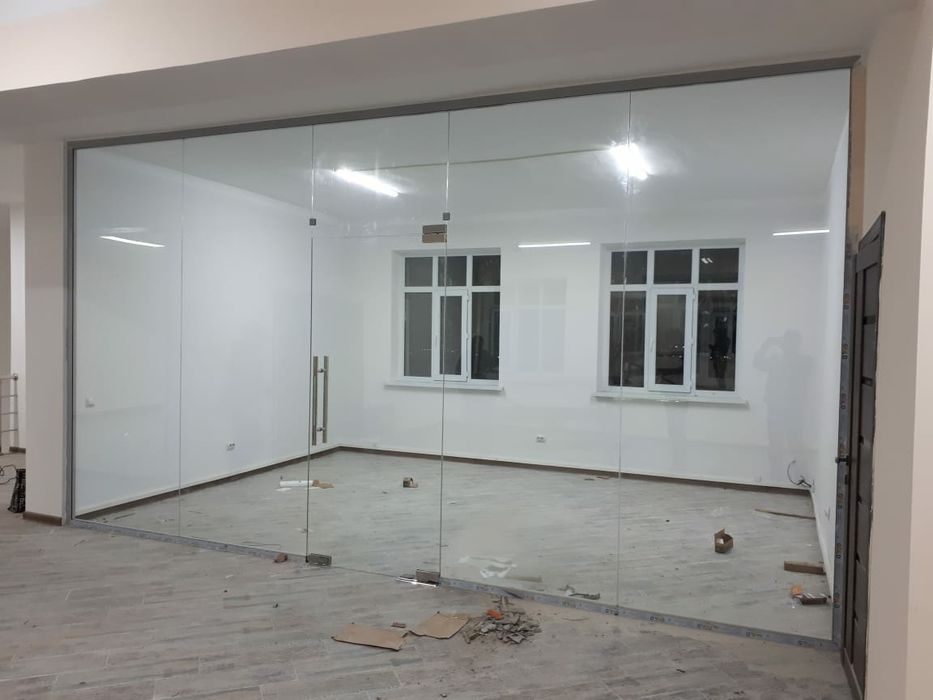 Офисная перегородка душевые