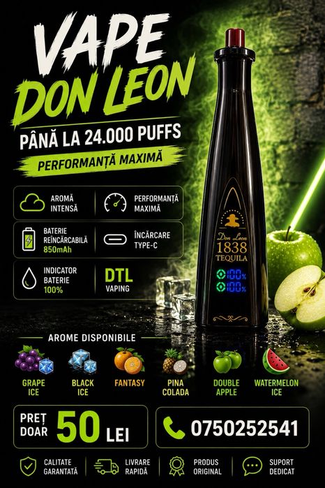 Vape Don Leon 24K Puffs