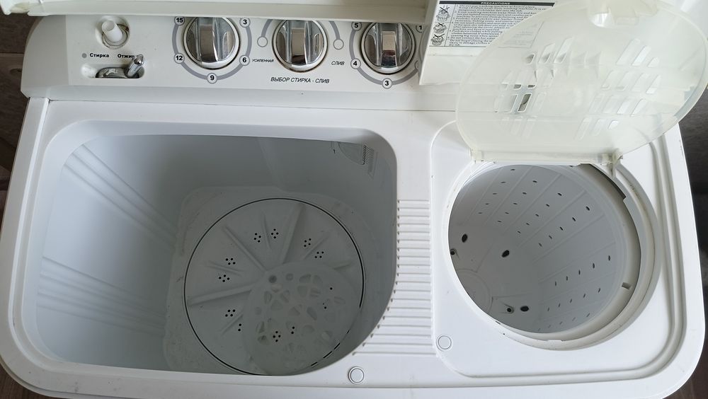 Стиральная машина полуавтомат
