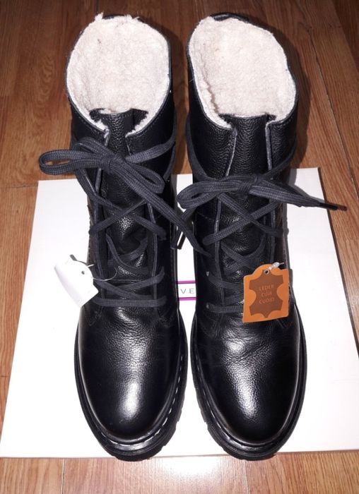 Новые Ботинки КОЖА р.40 бренд