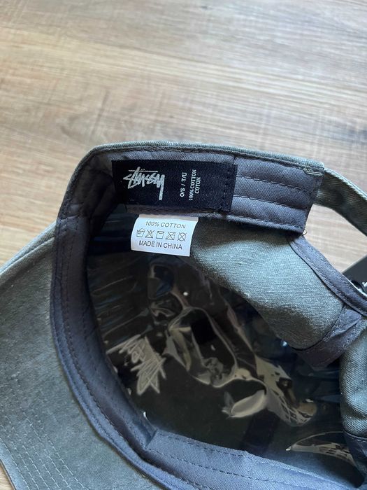 Șapcă Stussy Stock Low Pro Cap gri prespălat (washed grey) - Nouă