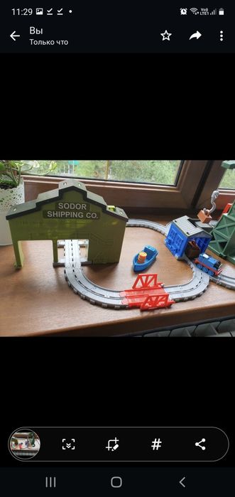 Паровозик Томас Thomas Cranky at the Docks (Adventures)