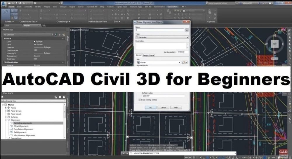Cursuri AutoCAD Civil 3D DVD Exemple Incepatori/Avansati 2022-2018