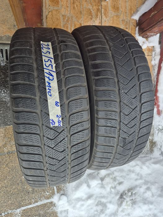 Vând cauciucuri 225/55/17  M+S 2buc imp Germania