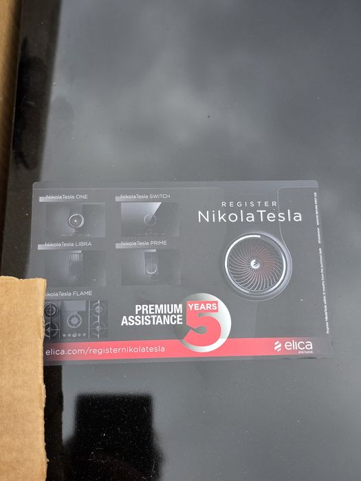 Plita cu inductie cu hota integrata ELICA NikolaTesla Prime S BL/A/83,