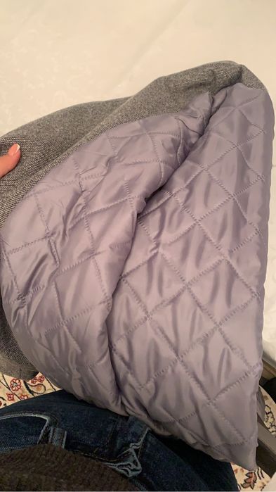 Пальто с наполнителем