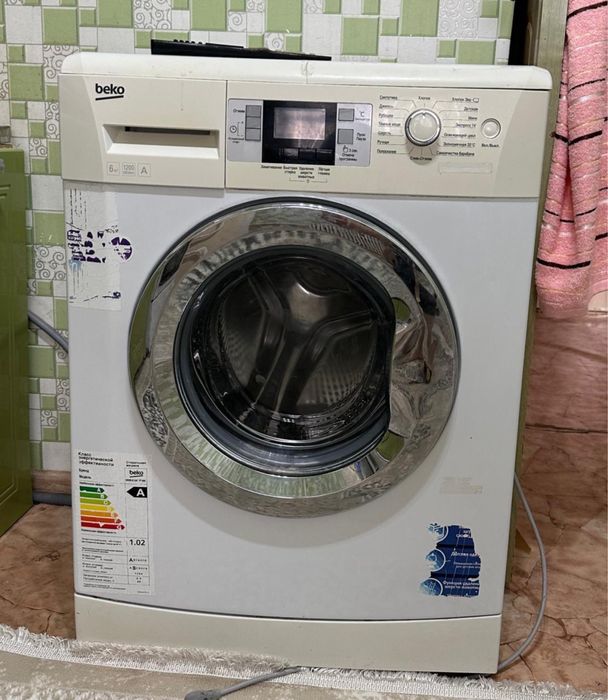 Beko кір жуғыш машина — 6 кг, орташа жағдайда!