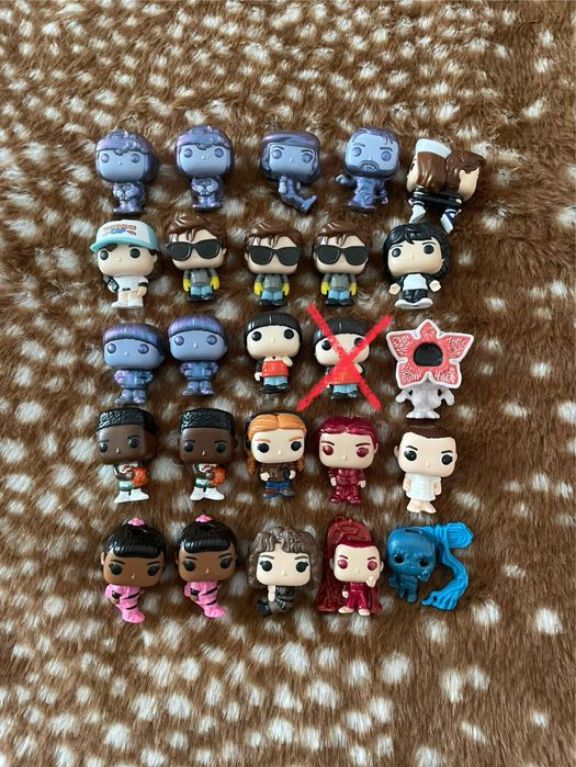 Stranger Things Kinder Joy Фигурки