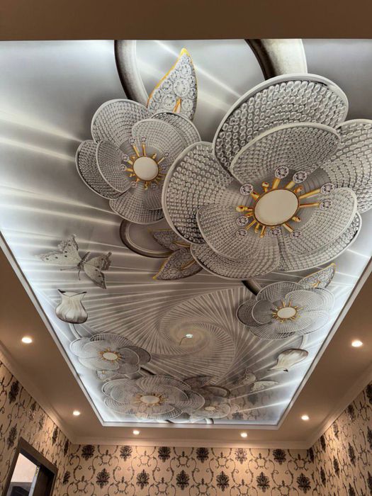 Натяжные потолки 8$