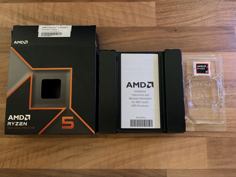 AMD Ryzen 5 9600x AM5 Box garantie eMag 30 luni