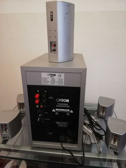 CANTON model AS5 - Sistem Home Theater (5 Boxe + Subwoofer) - Germany