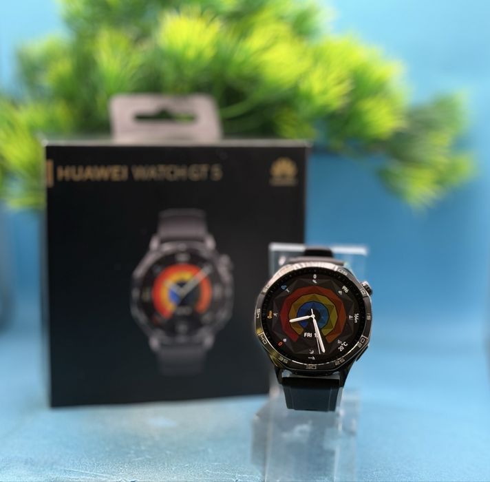 ГАРАНЦИОНЕН!!! Смарт часовник Huawei Watch GT 5, 46mm, Black Strap