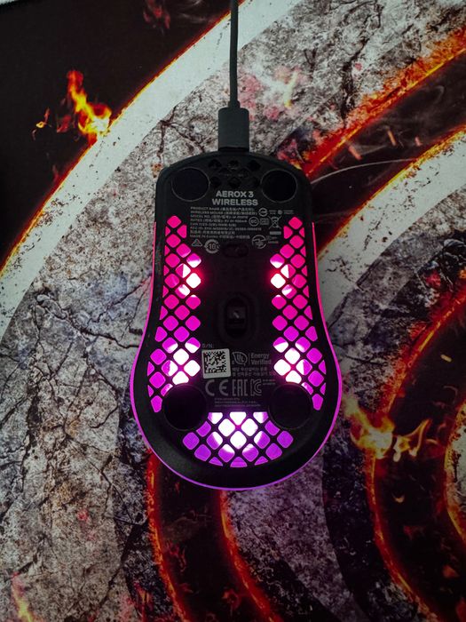 Mouse Gaming SteelSeries Aerox 3 Wireless