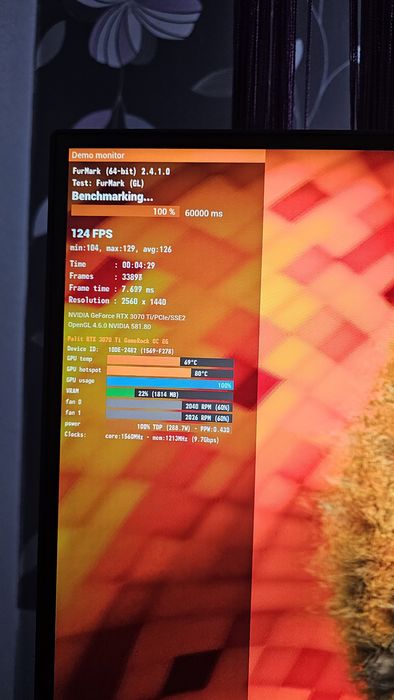 Продам RTX 3070 TI Game Rock