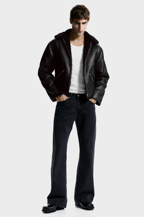 НОВО Яке H&M Teddy-lined jacket XL