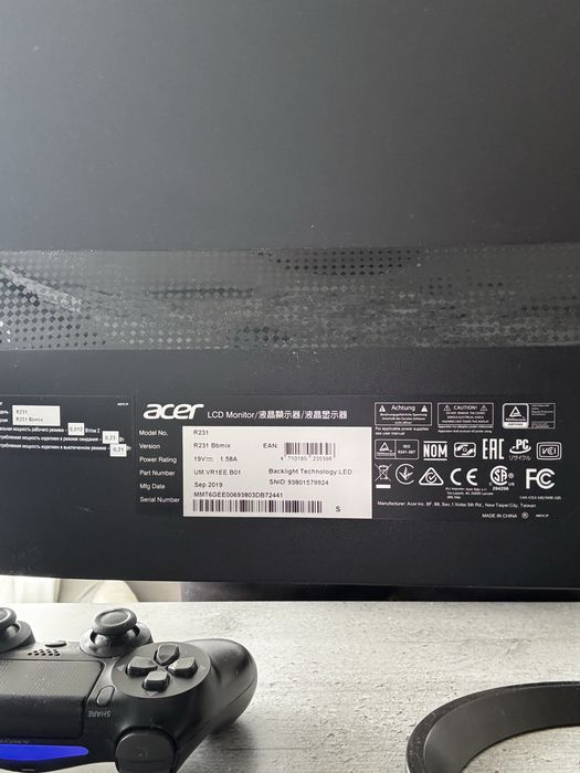 Монитор ACER 70hz