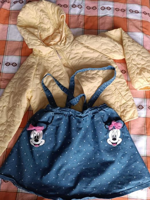 панталони, долници с вата за момиче 122/128 рр