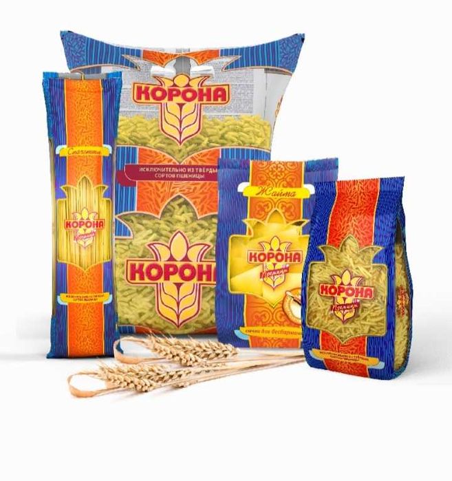 Макароны Корона  с доставкой на дом по Костанаю
