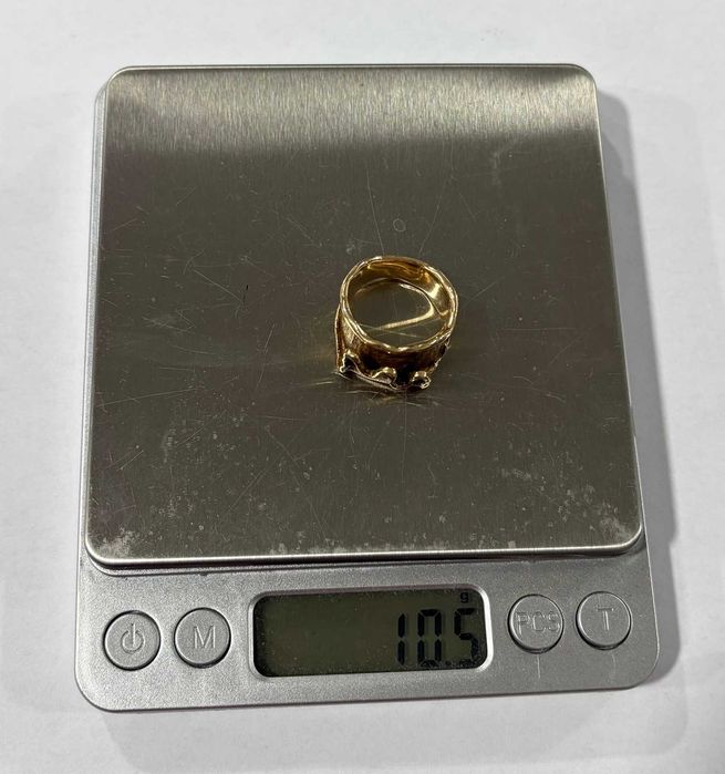 Златен пръстен 10.5 грама 14k