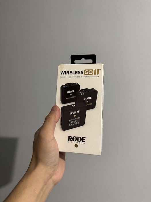 Беспроволдные петлички Rode wireless go 2