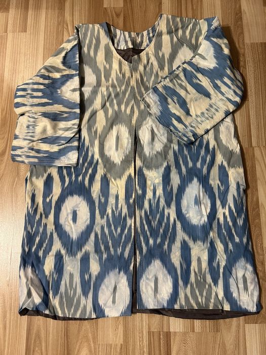 Сюртук адрас голубого  цвета