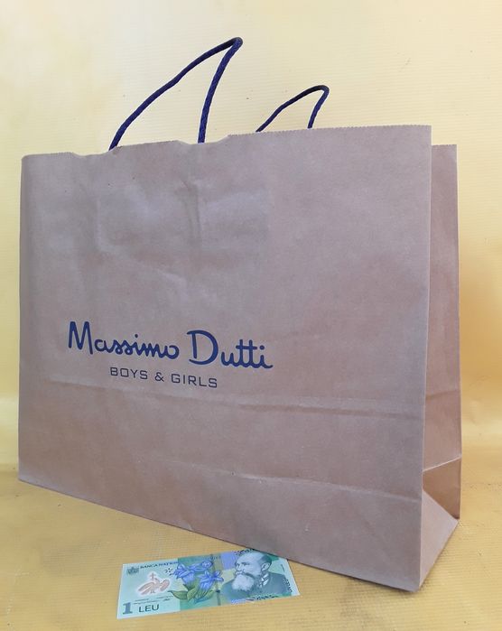 Set 20 Pungi premium din hartie pentru cadouri 25 x 14 x 12 Cm  50 Lei