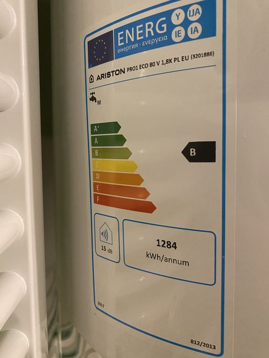 Boiler electric Ariston PRO 1 ECO – 80 L – 1.8 kW