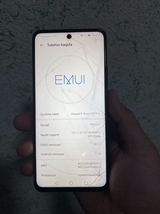 Huawei p Smart 2021 telefon sotiladi