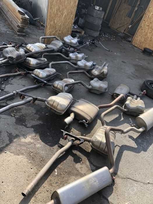 Глушитель, резонатор, коллектор гольф, пассат, венто, ауди