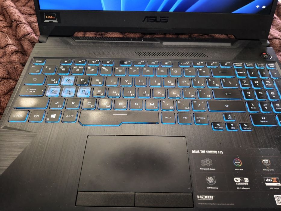 Продам ноутбук asus tuf gaming f15
