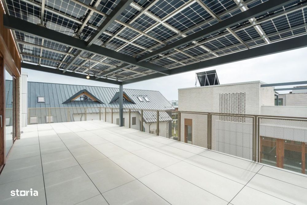 Casa moderna, P+2E, Voluntari – 200 mp utili cu terase generoase si
